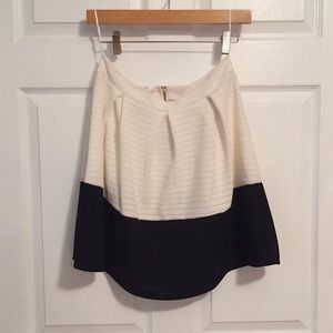 COLOR BLOCK SKIRT